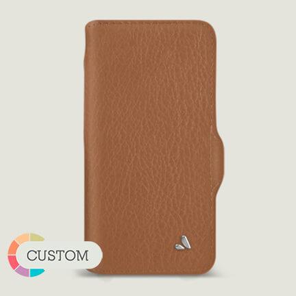 Customizable iPhone 12 pro Wallet leather case with MagSafe - Vaja
