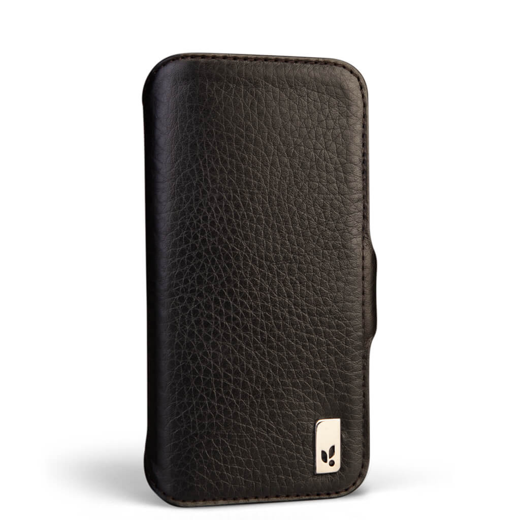 Custom V-Mag Silver Wallet Wrap for iPhone 15 Pro - Vaja