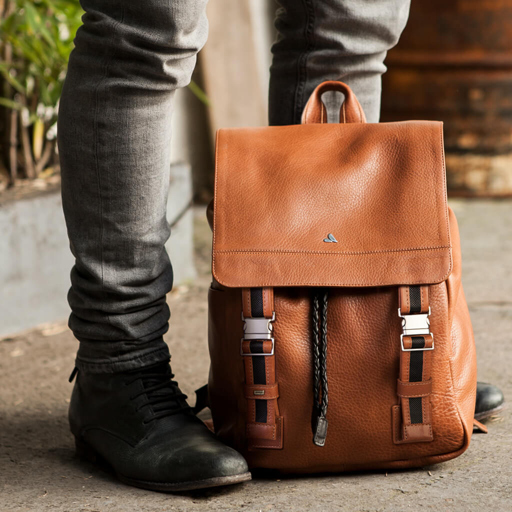 Explorer Leather Backpack - Ship in two weeks!