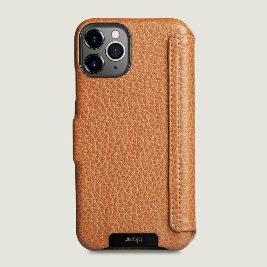 Folio iPhone 11 Pro leather case - Vaja