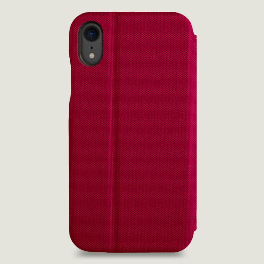 Folio Stand Cordura iPhone Xr Fabric Case