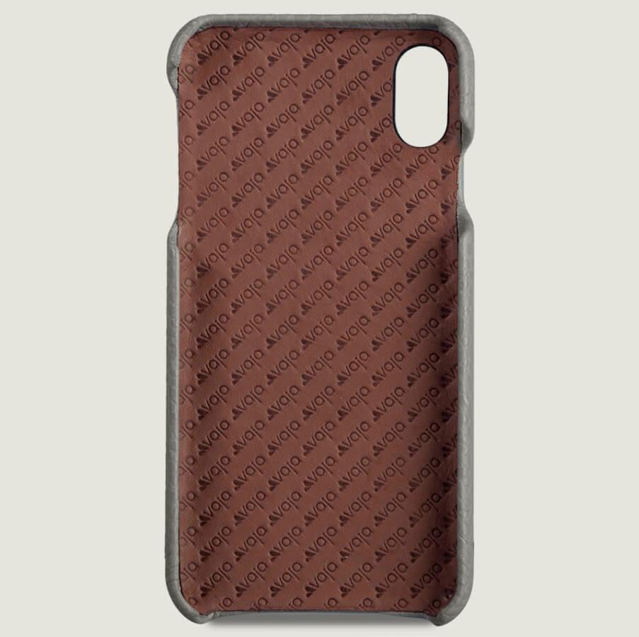 Grip - iPhone XS Max Leather Case - Vajacases