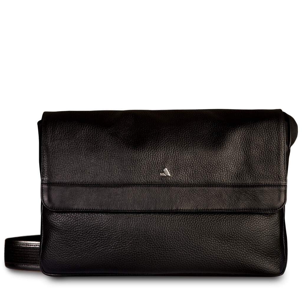 Messenger Leather Bag for MacBook 15” & 16” - Vaja