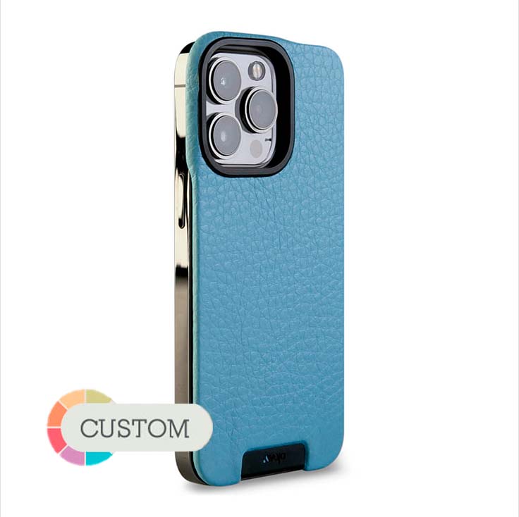 Custom iPhone 13 Pro Leather Shield