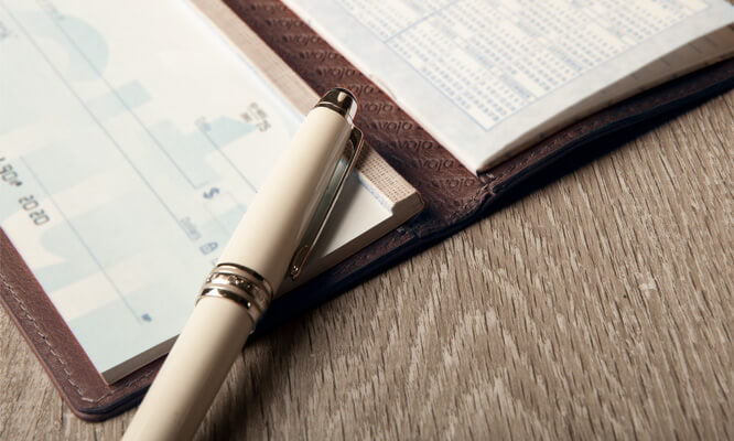 Customizable Leather Checkbook Cover