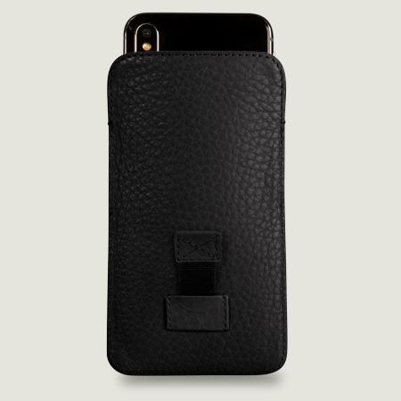Leather Pouch for iPhone X - Vajacases