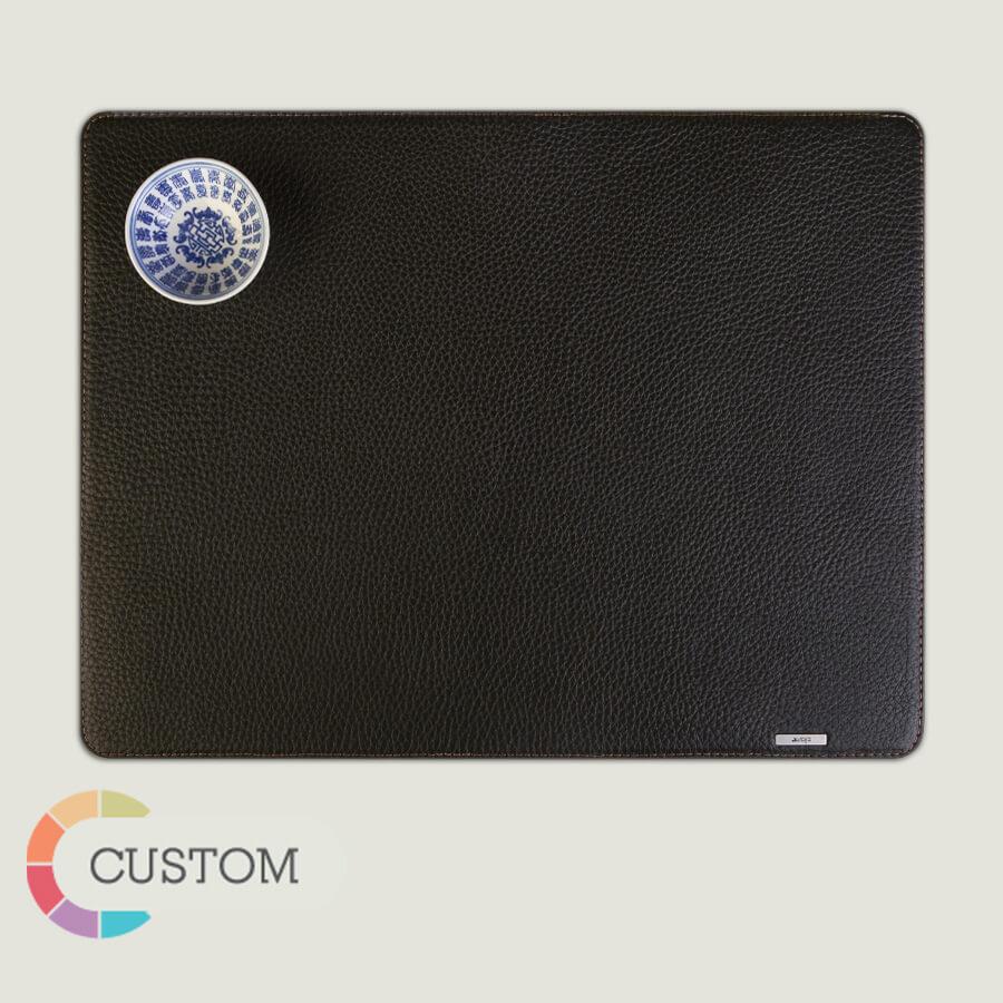 Customizable Square Leather Placemat - Vaja
