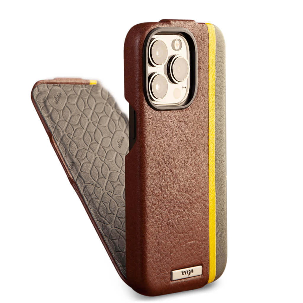 Custom GTR Top iPhone 14 Pro leather case