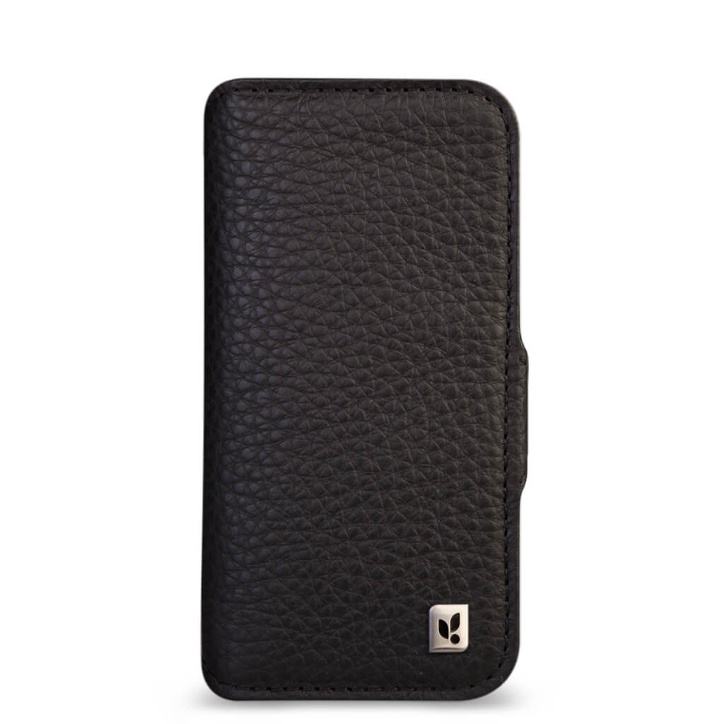 Wallet iPhone 14 Pro leather case Magsafe ready - Vaja