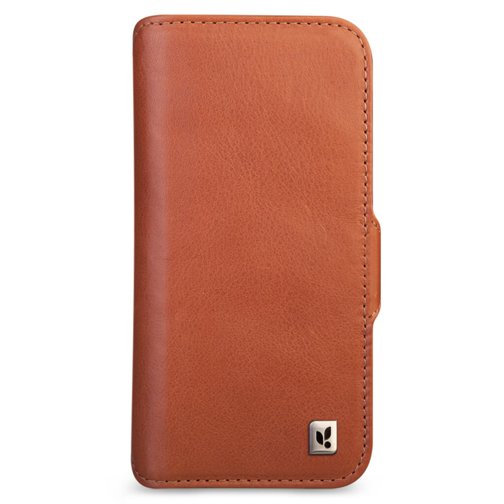 Wallet iPhone 14 Pro Max leather case with MagSafe - Vaja
