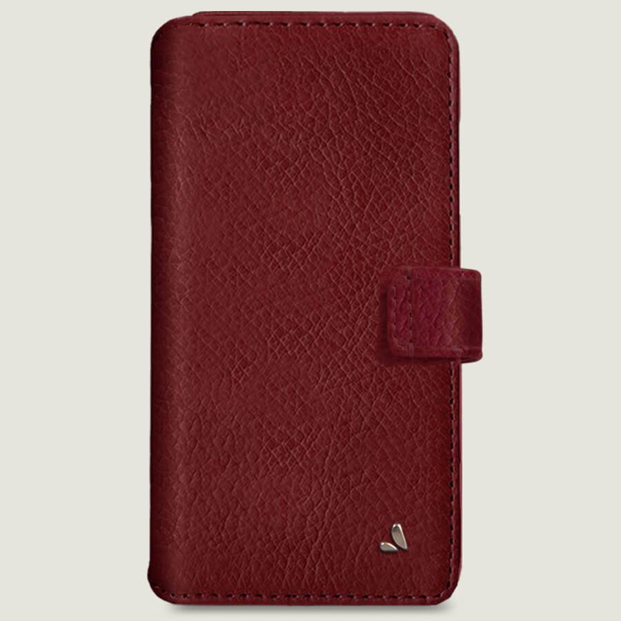iPhone XI Max Wallet leather case with magnetic closure - Vaja