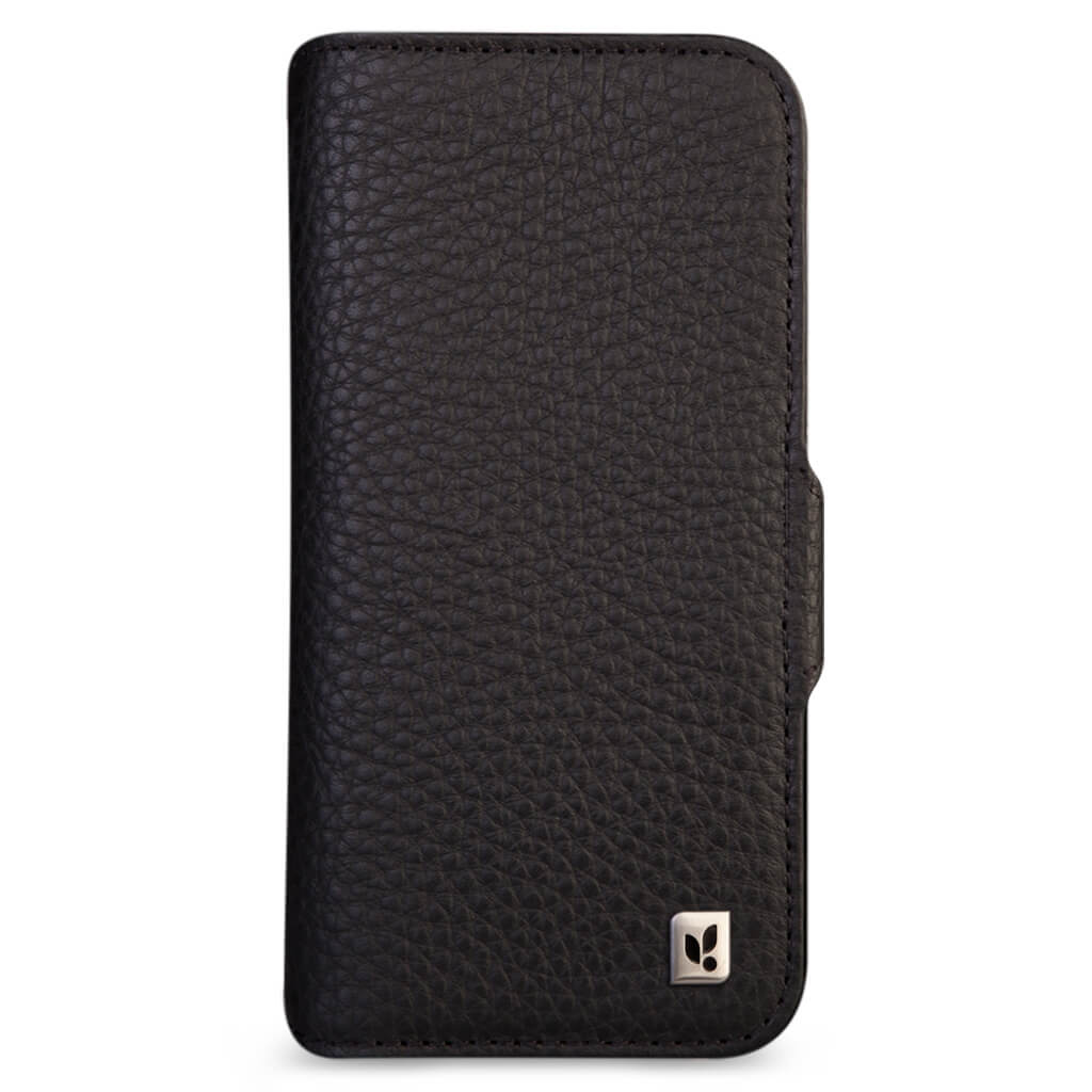 Wallet iPhone 15 Pro Max leather case - Vaja
