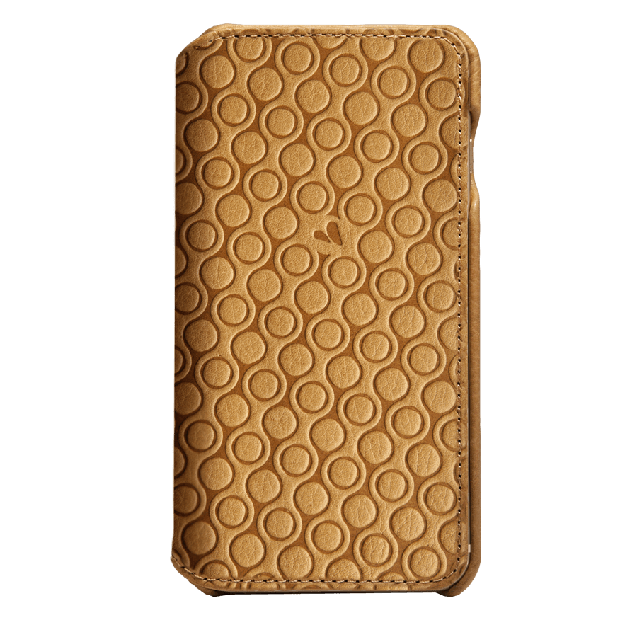 iPhone 6/6s Plus - Embossed Leather Agenda