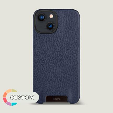 Custom Grip iPhone 13 Mini leather case with MagSafe