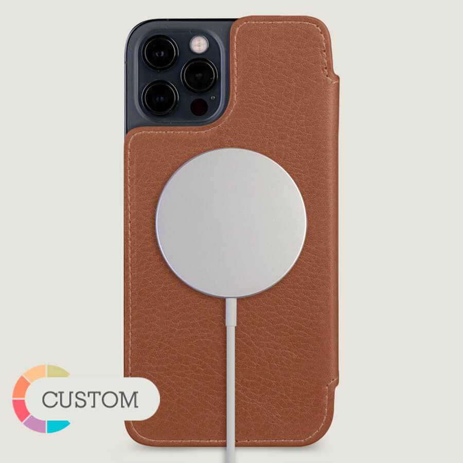 Customizable Nuova Pelle leather iPhone 12 Pro Max MagSafe case - Vaja