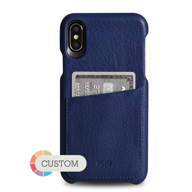 Custom Grip ID iPhone X / iPhone Xs Leather Case