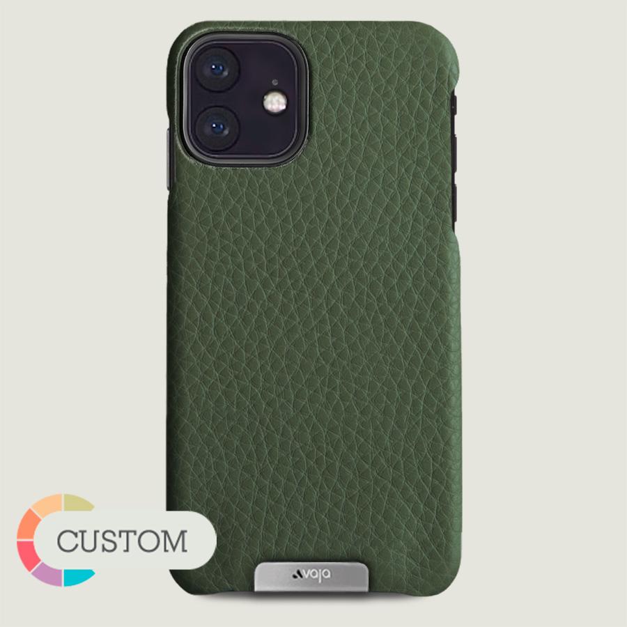 Customizable Grip iPhone 11 Leather Case - Vaja