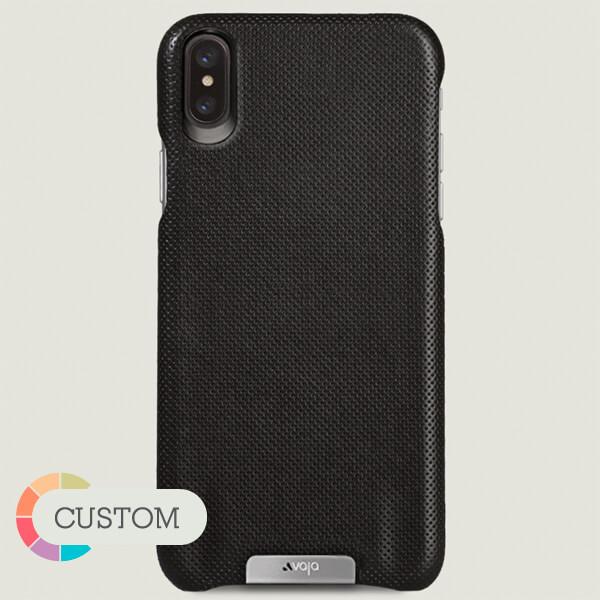 Custom Grip iPhone Xs Max Leather Case - Vajacases