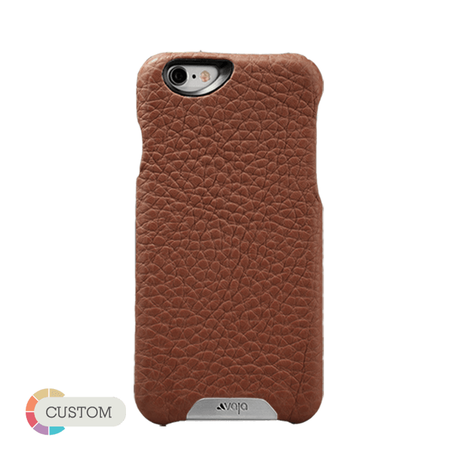 Customizable Grip - Premium iPhone 6/6s Leather Case