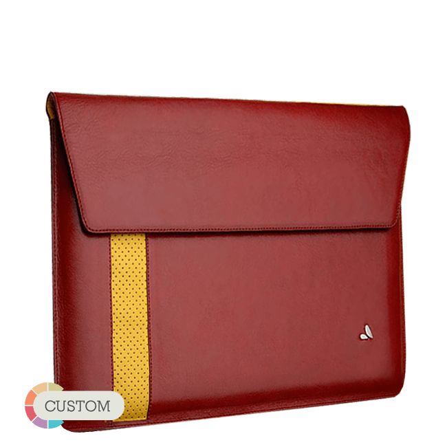 Retro Leather Jacket - Premium leather pouch for MacBook Air 13'' - MacBook Air 13'' - 1