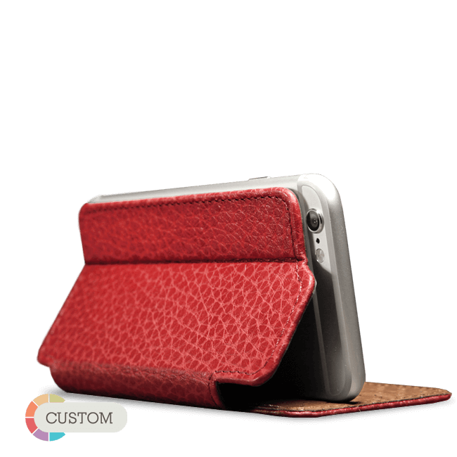 Nuova Pelle Stand Up - iPhone 6/6s Leather Cover with Stand - Agenda for iPhone 6/6s
