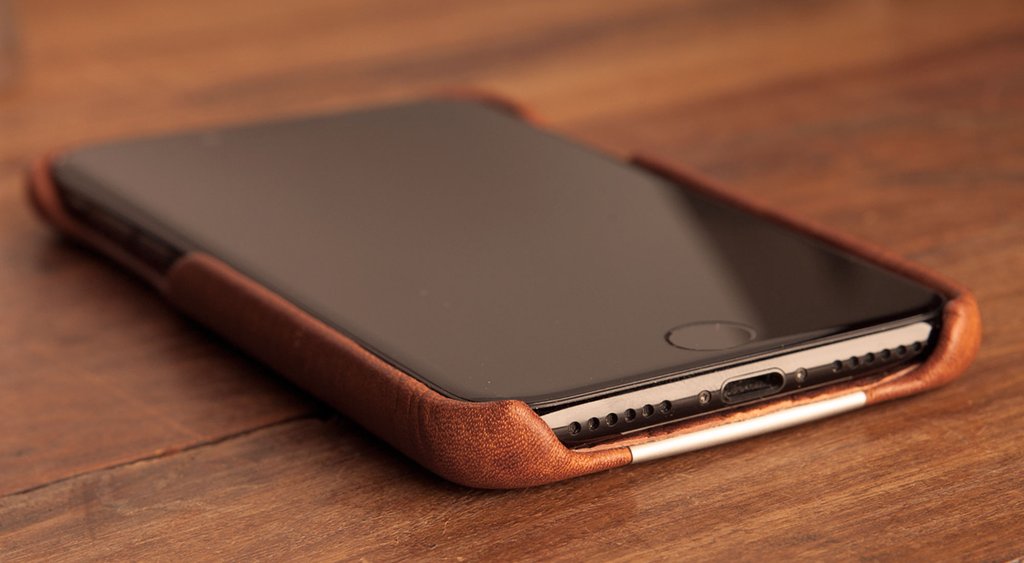 Grip - iPhone SE Leather Case