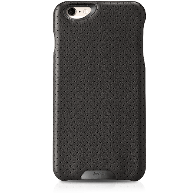 Grip Piqué - Black Label iPhone 6 Plus/6s Plus Premium Leather Case