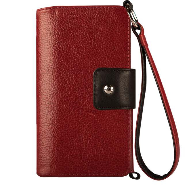 Lola XO - iPhone 8 Plus Wallet leather wristlet case - Vajacases