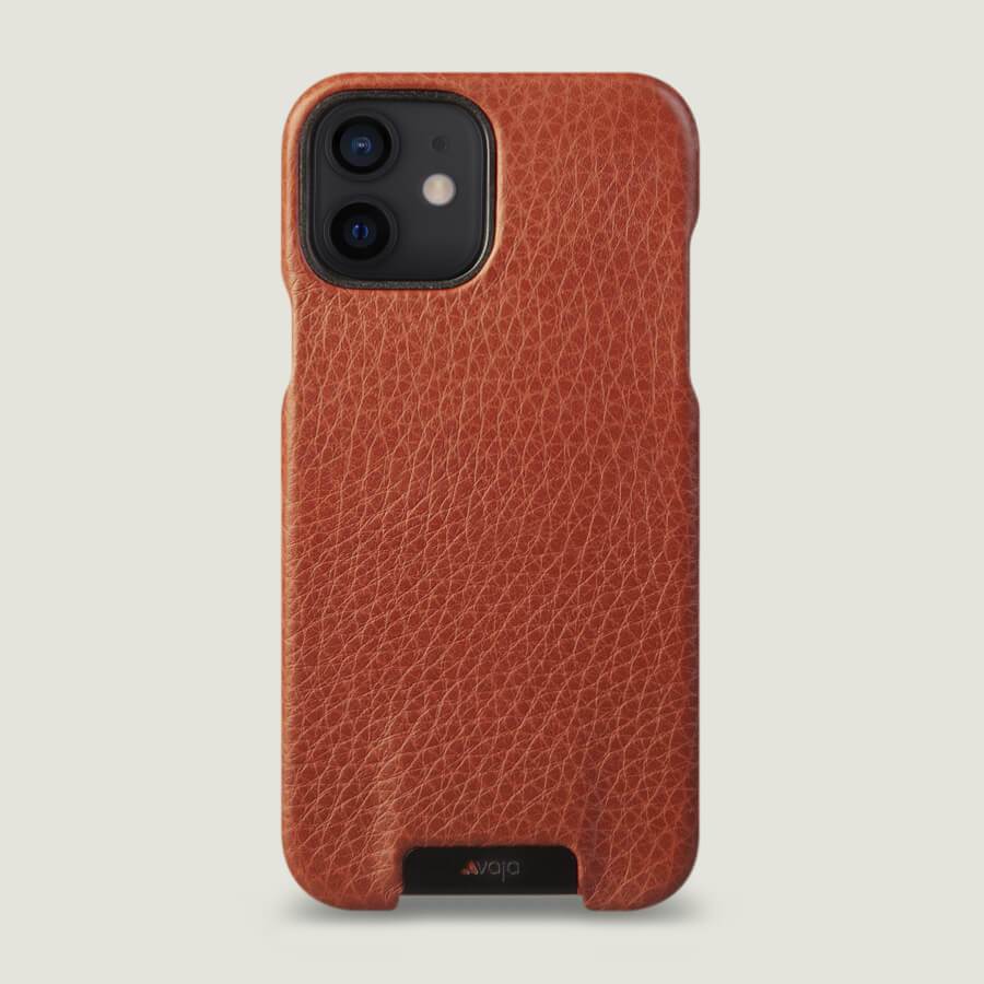 Grip iPhone 12 Leather Case - Vaja