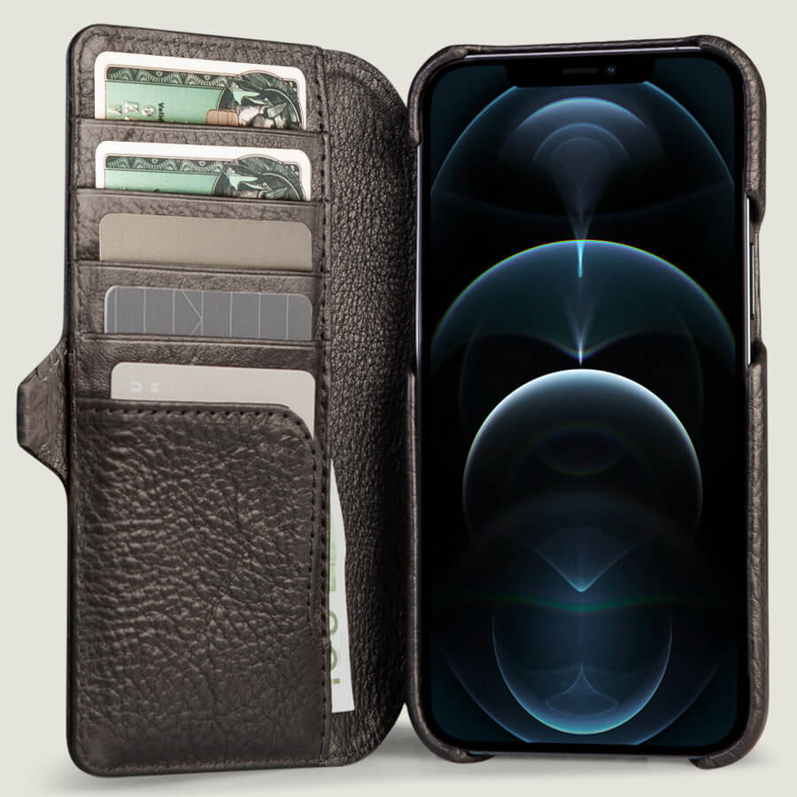 iPhone 12 Pro Max wallet leather case (Discontinued)