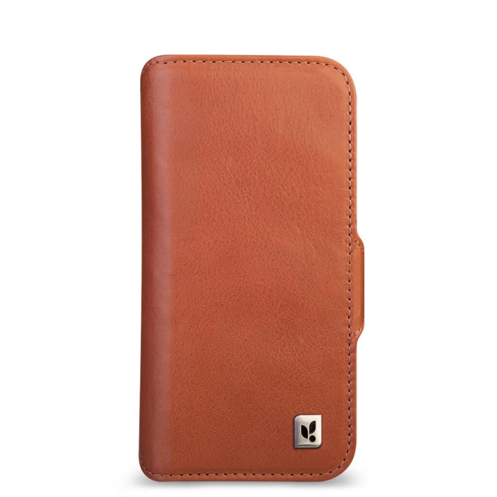 Wallet iPhone 14 leather case