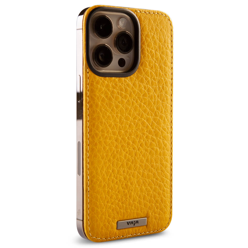 Custom iPhone 14 Pro Max Leather Back - Vaja