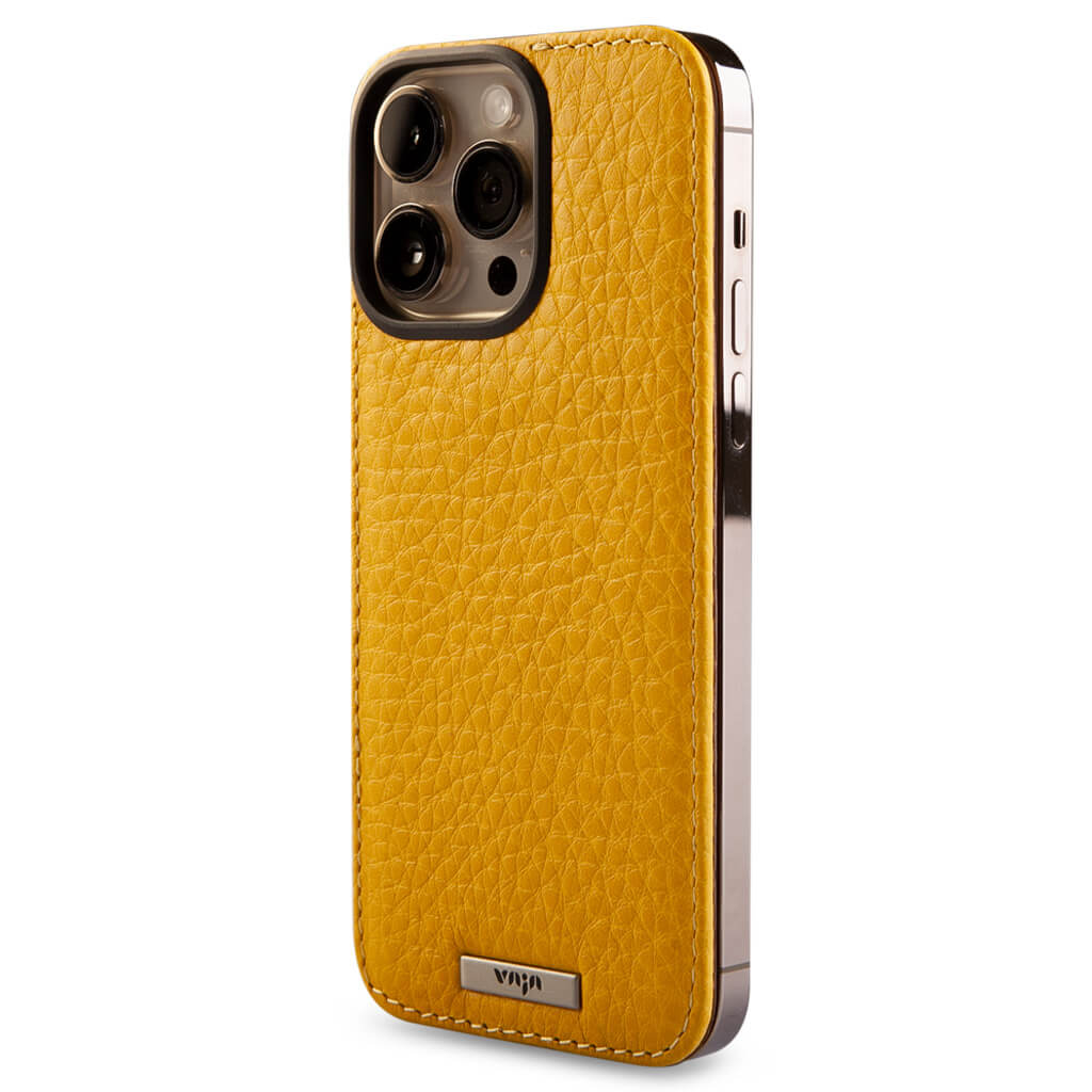 Custom iPhone 14 Pro Max Leather Back - Vaja