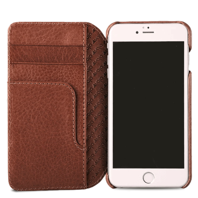 Wallet Agenda iPhone SE Leather Case