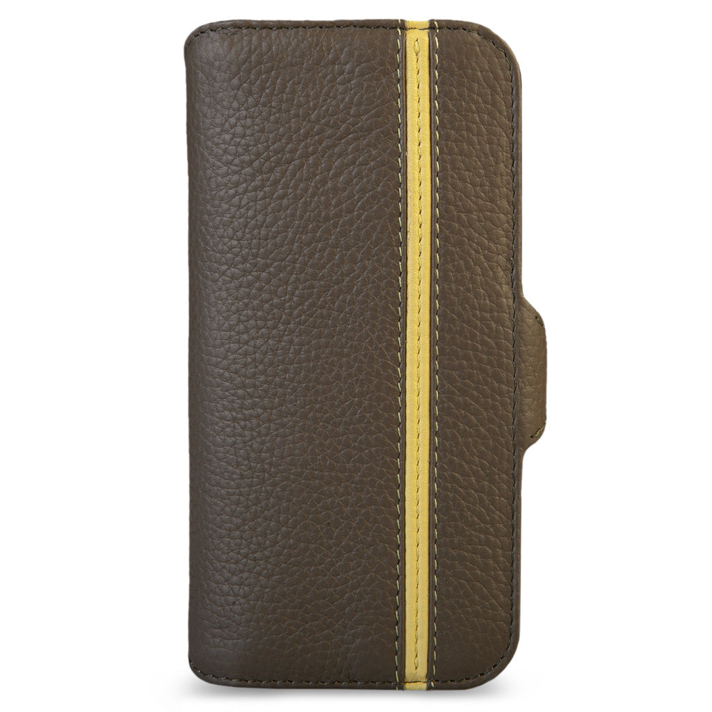 Custom Wallet iPhone 14 Pro Max GTR leather case - Vaja