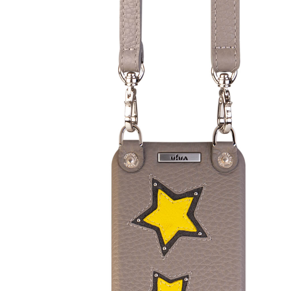 Custom Crossbody iPhone 14 Pro Max leather case - Vaja