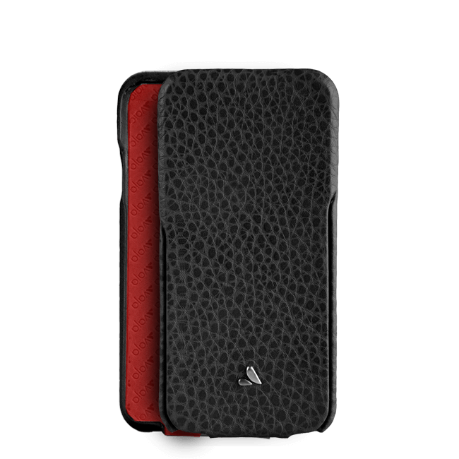 Top Flip - Premium Leather iPhone SE Cases