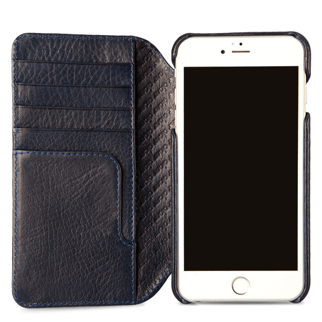 Wallet Agenda - iPhone 8 Plus Wallet leather case - Vajacases