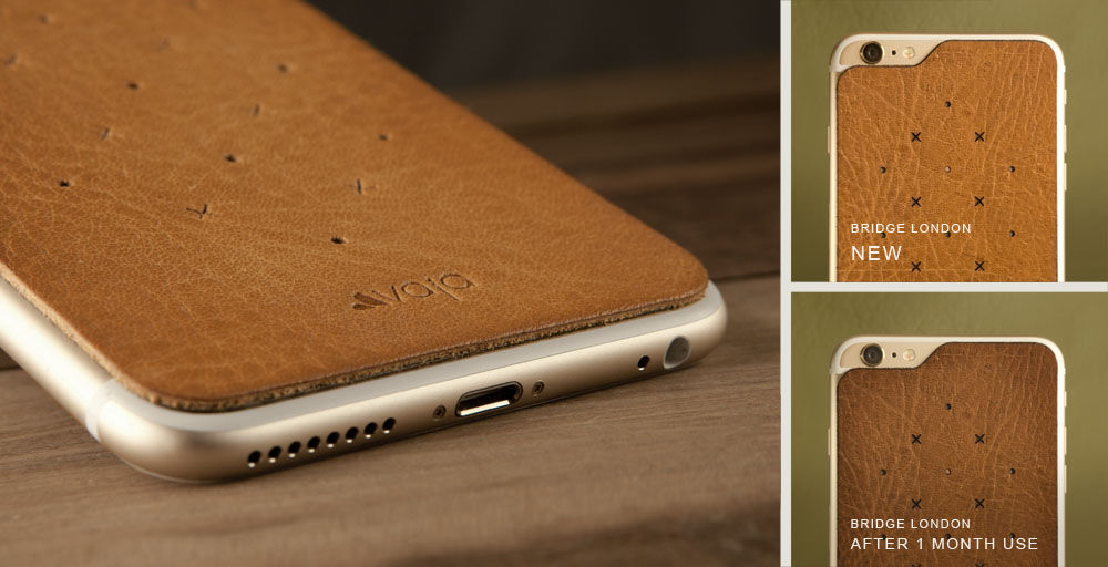 Leather Back - Premium Leather Back for iPhone 6 Plus/6s Plus