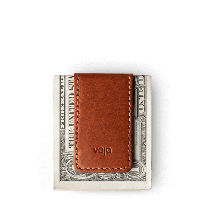 Premium Leather Money Clip - Leather Goods - 1