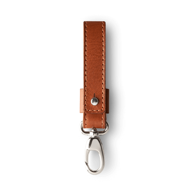 Premium Leather Loop Key Ring - Leather Goods - 2