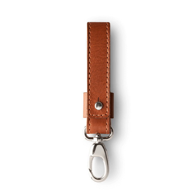 Premium Leather Loop Key Ring - Leather Goods - 1