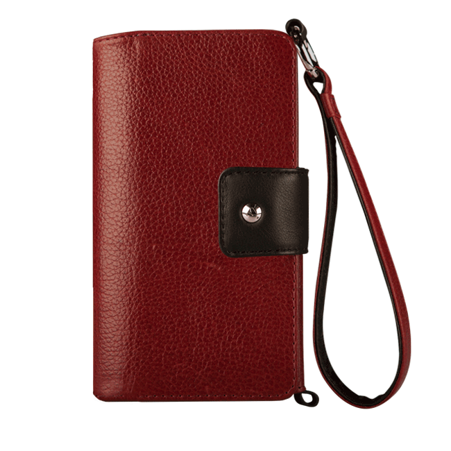 Lola XO - Premium iPhone 7 Plus leather wristlet case