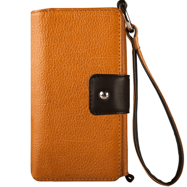 Lola XO - iPhone 8 Plus Wallet leather wristlet case - Vajacases