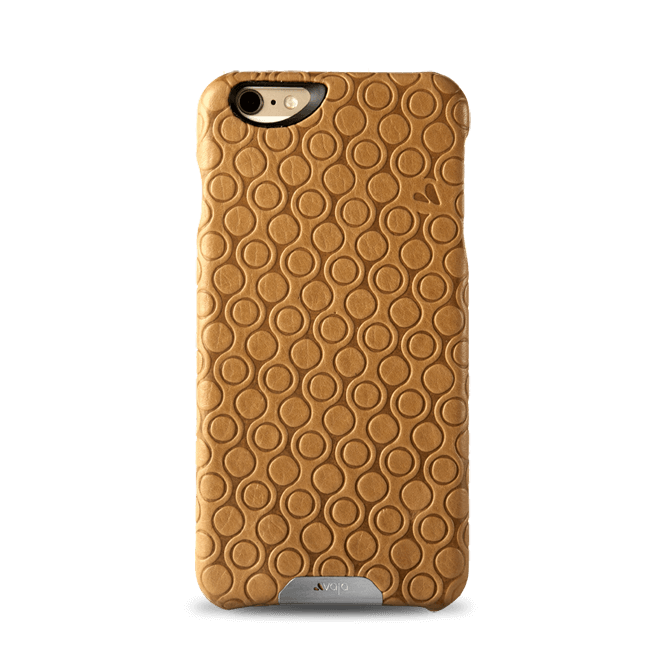 iPhone 6/6s Plus - Embossed Leather Grip Case