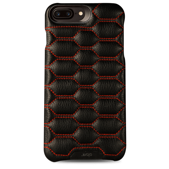 Grip Matelasse + iPhone 8 Plus Quilted Leather Case - Vajacases