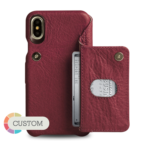 Niko Wallet iPhone X Leather Case