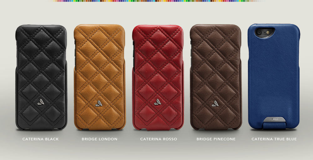 Top Matelassé - Quilted iPhone 6/6s Leather Cases