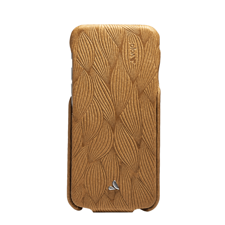 iPhone 6/6s - Embossed Top Leather Case