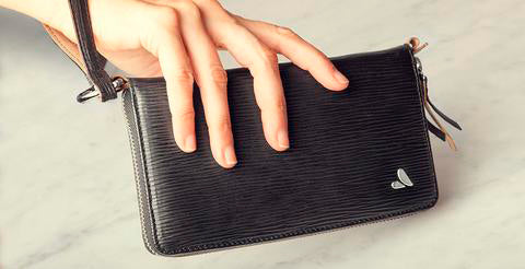 Lucy Plus - Premium Leather Lady Clutch - Suitable for all iPhones